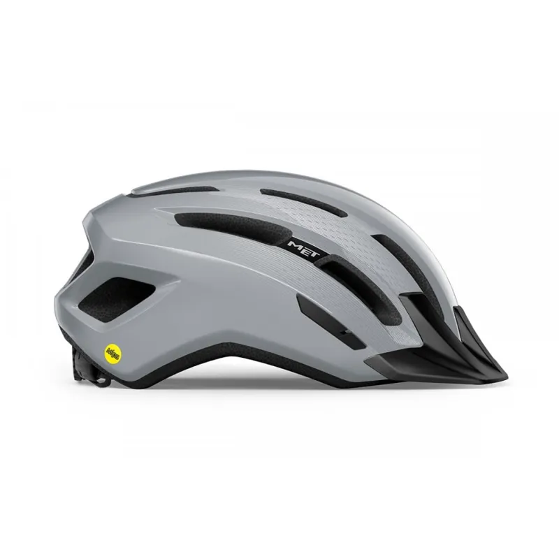 MET Downtown MIPS MTB / Commuter Cycling Helmet - Grey-1