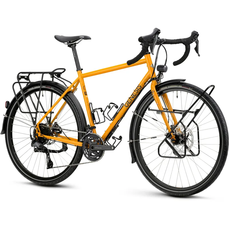 Genesis Tour De Fer 40 Touring Bike - Elvis Offyellow-1
