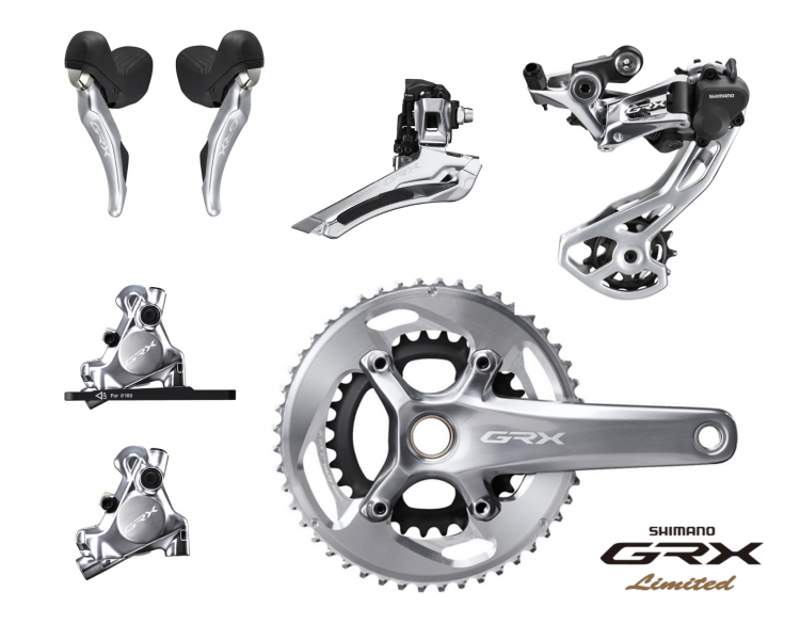 Shimano GRX 810 Limited Edition Silver 2x11 Gravel Groupset