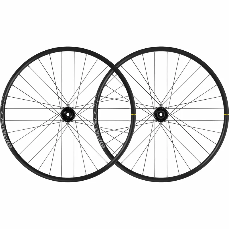 Mavic E-Speedcity 1 - 700c Disc Centre Lock Wheels - Black