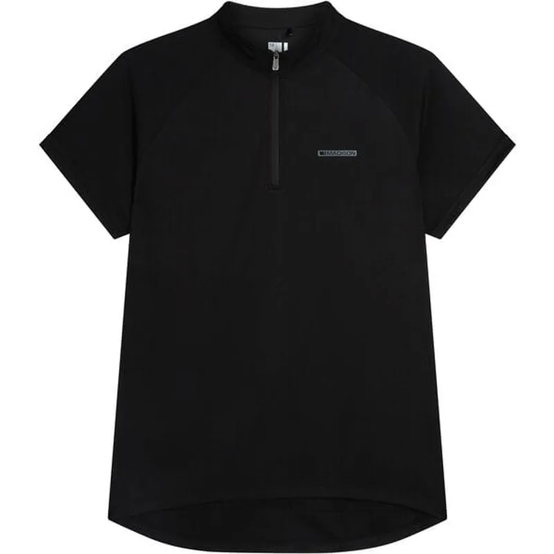 Madison Freewheel Womens Short Sleeve Cycling Jersey - Black