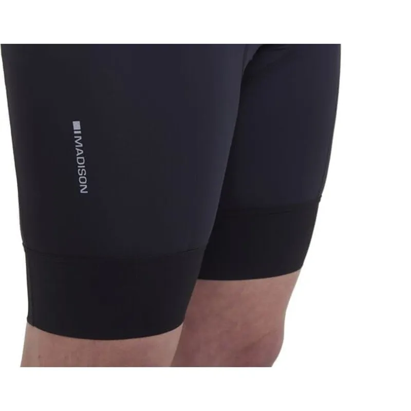 Madison Womens Flux EIT Cycling Bib Pad Shorts - Black-2