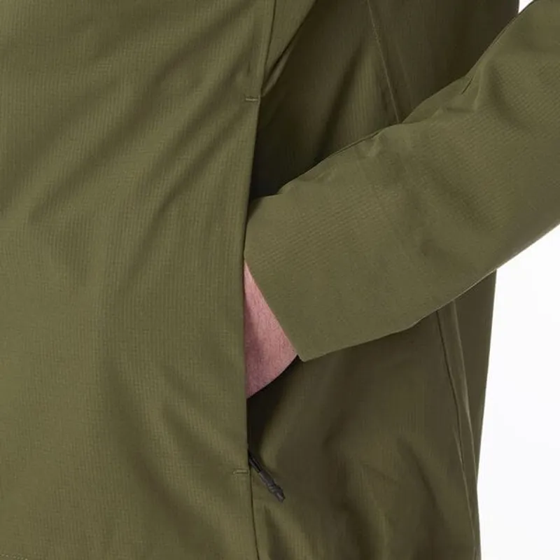 Madison Roam Mens 2-Layer Waterproof Jacket - Midnight Green-3