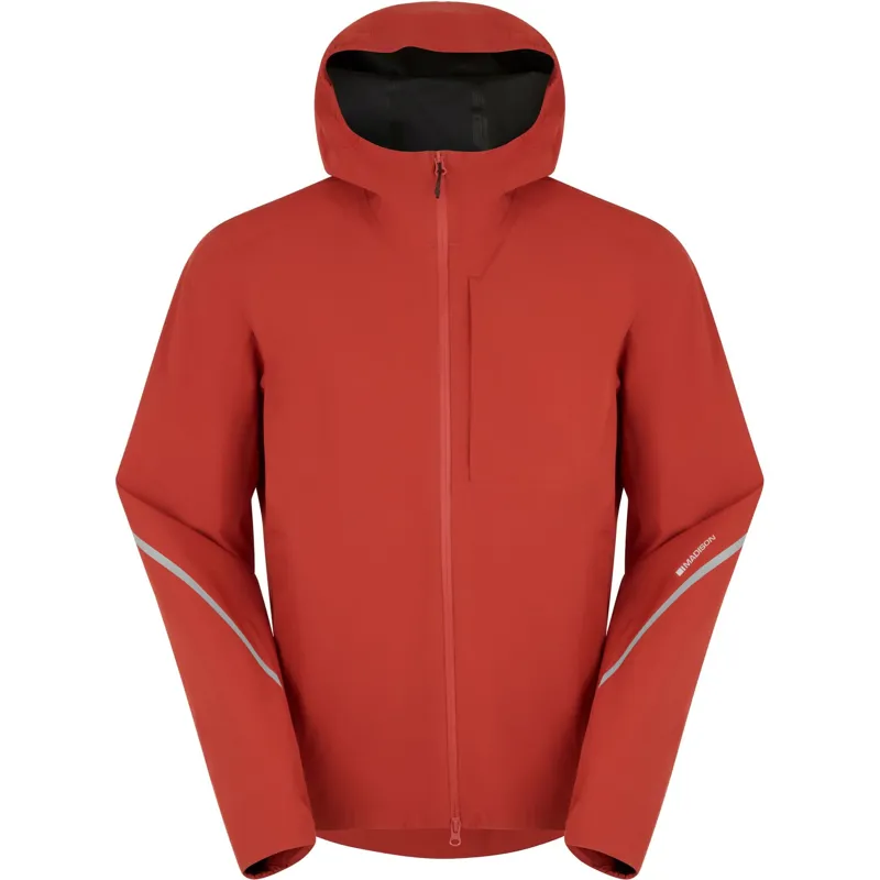 Madison Roam Mens 2-Layer Waterproof Jacket - Mineral Red
