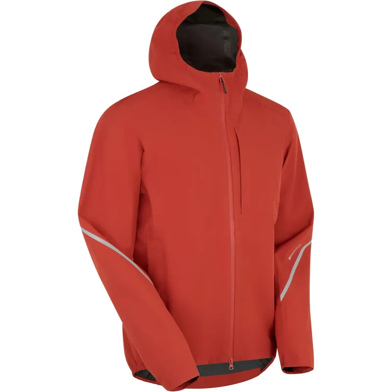 Madison Roam Mens 2-Layer Waterproof Jacket - Mineral Red-1