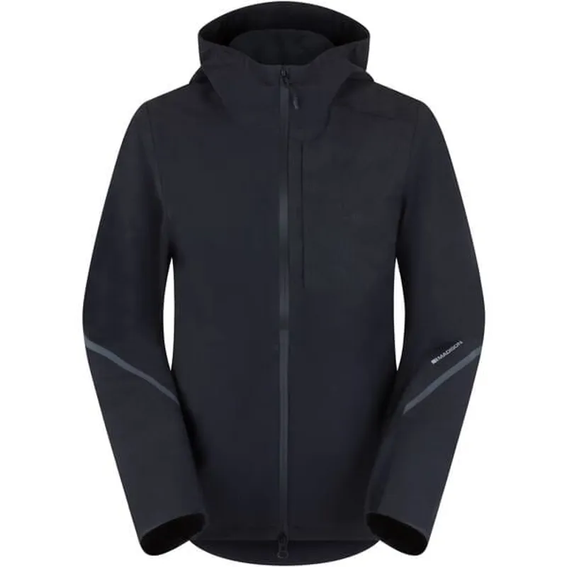 Roam Womens Stellar Tech 2-Layer Waterproof Gravel / Trail Cycling Jacket - Black