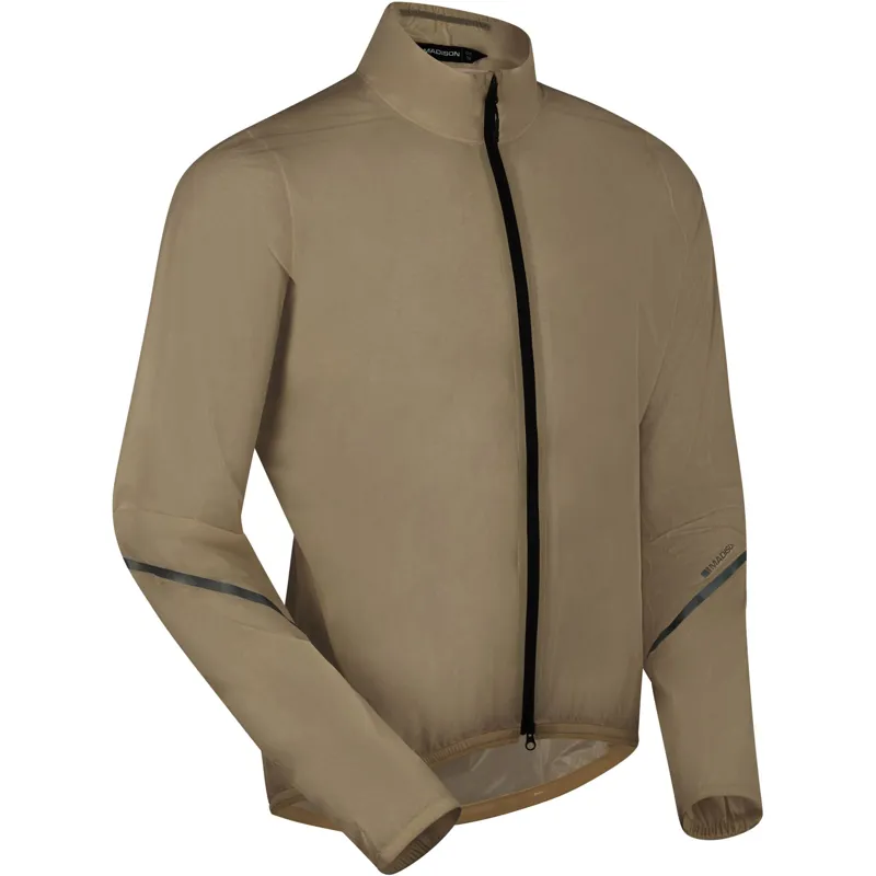 Madison Flux 2L Mens Ultra Packable Waterproof Cycling Jacket - Midnight Green-1