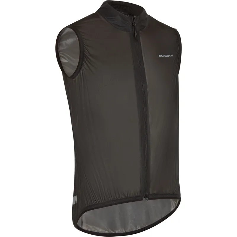 Madison Flux 2L Mens Ultra Packable Waterproof Cycling Gilet - Castle Grey-1