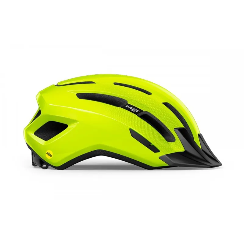 MET Downtown MIPS MTB / Commuter Cycling Helmet - Yellow-1