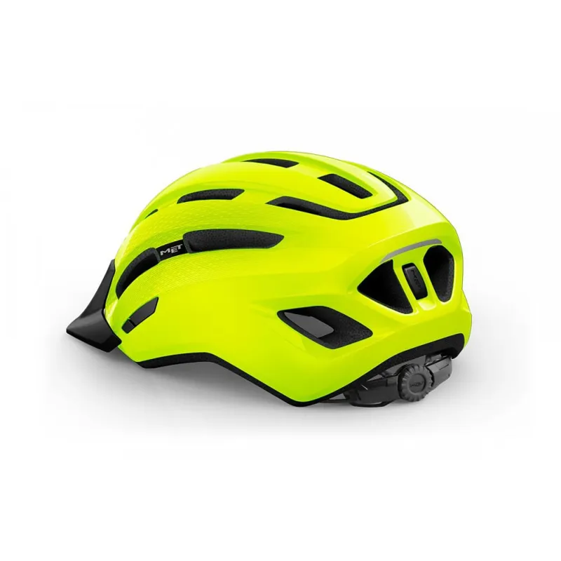 MET Downtown MIPS MTB / Commuter Cycling Helmet - Yellow-2