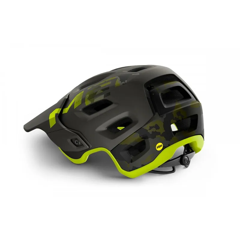 MET Roam MIPS MTB / Enduro Bike Helmet - Lime Green Camo-1