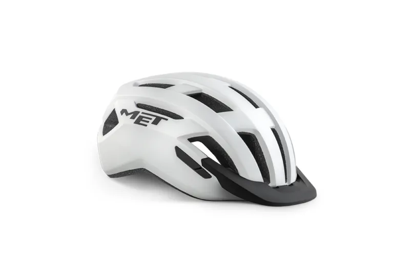MET Allroad Road / Commuting / Leisure Cycling Helmet - White-1