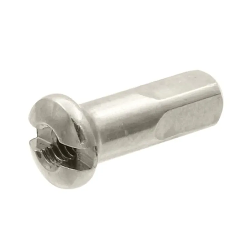 Unbranded 12mm Nipples Brass x36 - Silver