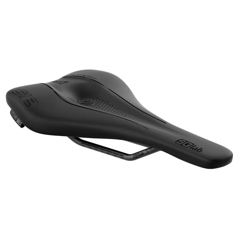 SQlab 612 Ergowave Active 2.1 S-Tube Road Bike Saddle - 14cm