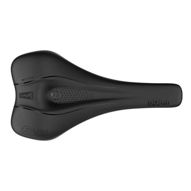SQlab 612 Ergowave Active 2.1 S-Tube Road Bike Saddle - 14cm-1