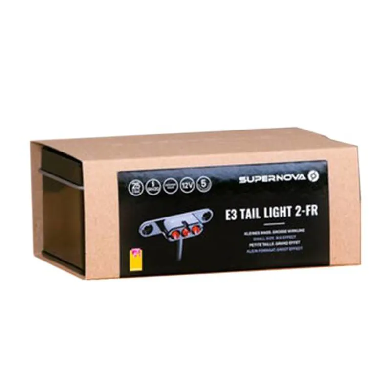 Supernova E3 Tail Light 2-FR - 12 V Rack-Mount Rear Light-2