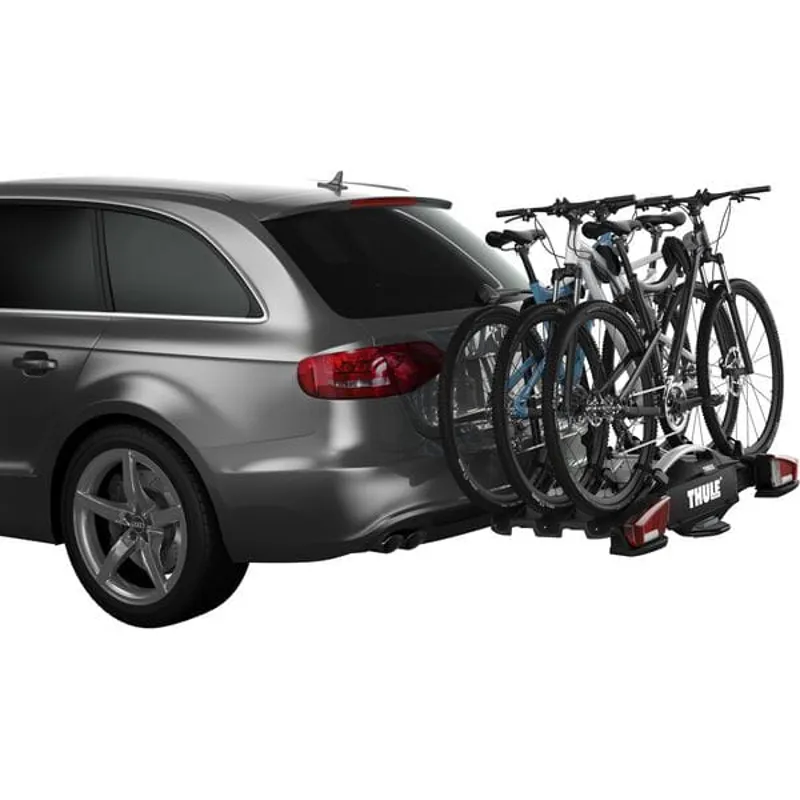 Thule VeloCompact 3 Bike 13-pin Towball Bike Carrier - Black/Silver-2
