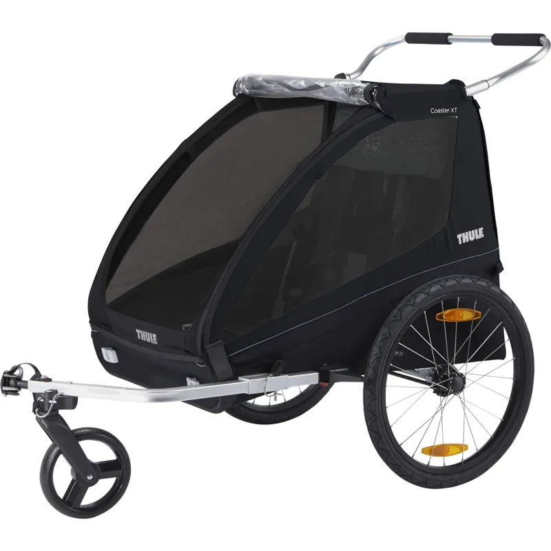 Thule Coaster XT 2-Seat Bike Trailer - Black 