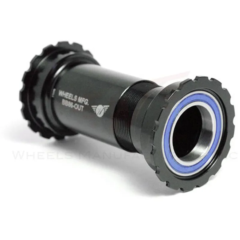 BBRKT WMfg BB86/92 Threaded ABEC 24/ 22 Black 22/24 mm