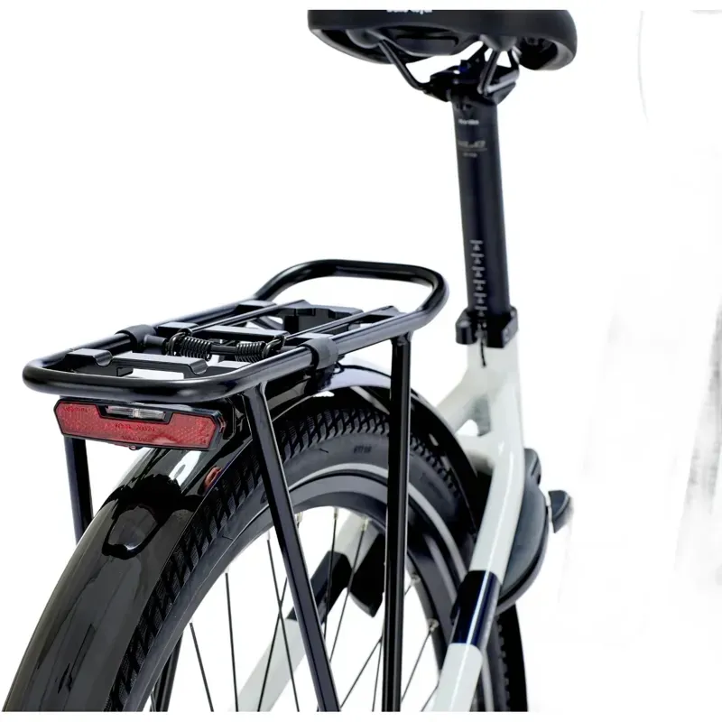 Raleigh Motus Hub Gear Low Step E-Hybrid Bike - Sparkling White-5