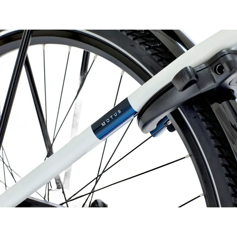 Raleigh Motus Hub Gear Low Step E-Hybrid Bike - Sparkling White-6