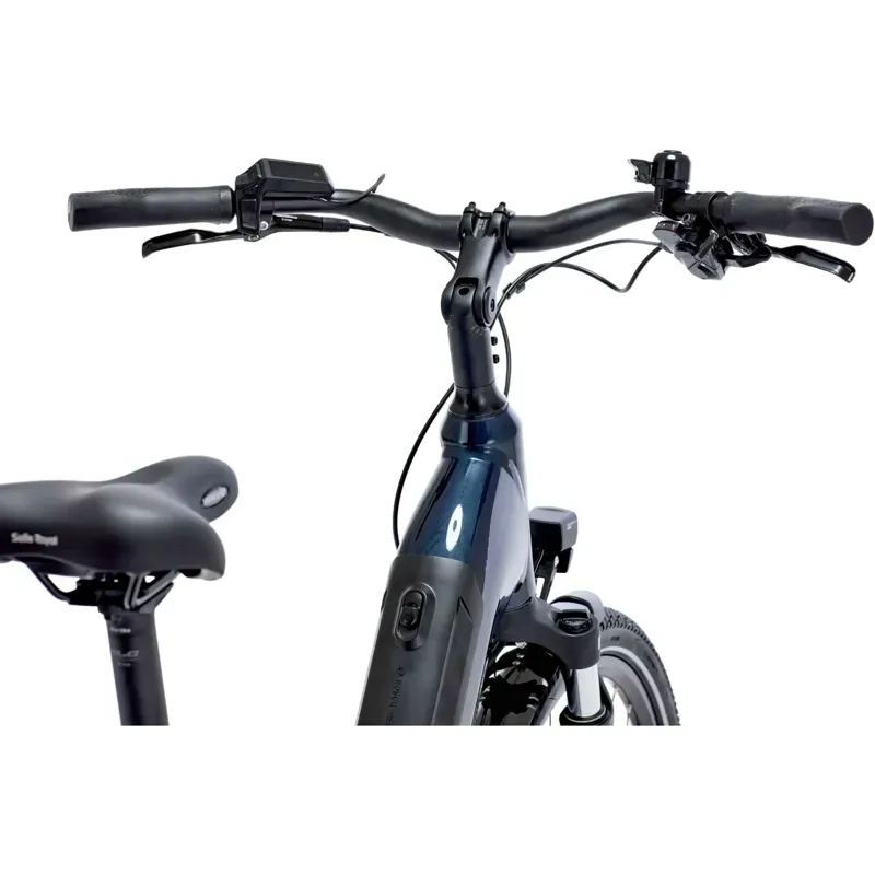 Raleigh Motus Low Step Derailleur Gear E-Hybrid Bike - Night Blue-3
