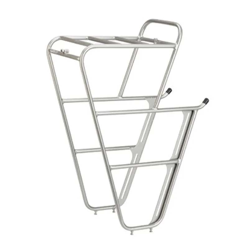 Silver store pannier rack