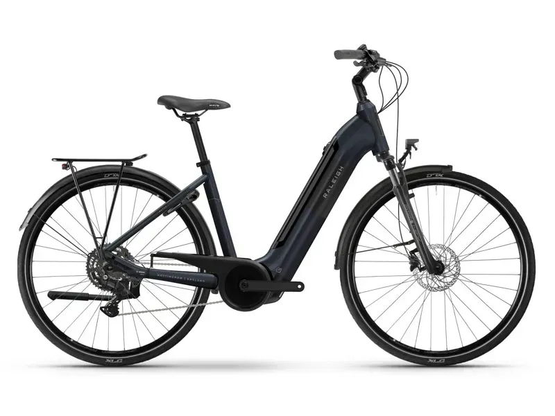 Raleigh Motus Low Step Derailleur Gear E-Hybrid Bike - Night Blue