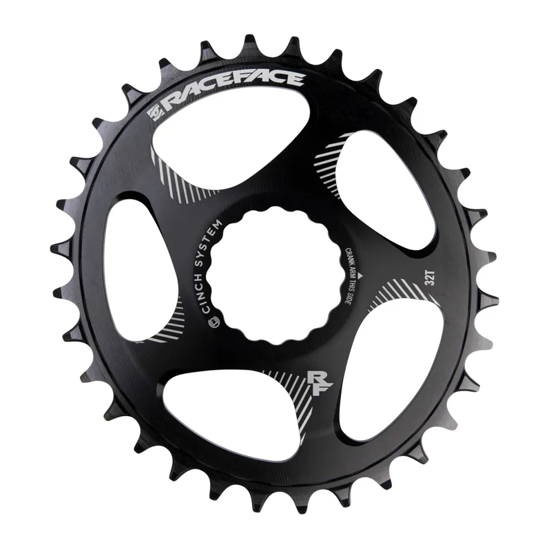 Race Face Direct Mount Oval Chainring in Black 