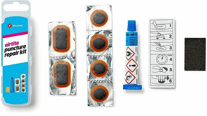 Weldtite Airtite Puncture Repair Kit - glue and patches