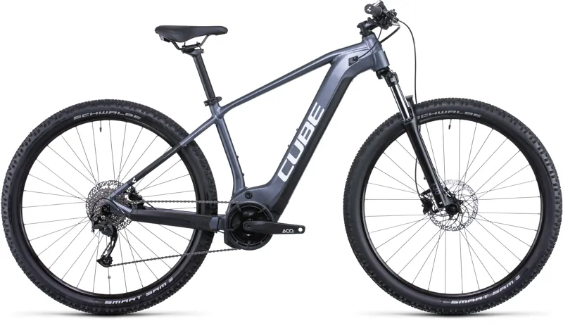 Cube Reaction Hybrid Performance 625 Electric Bike in Black/Grey