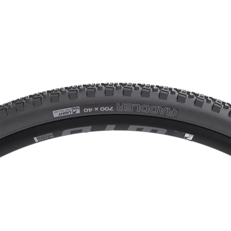 WTB Raddler TCS Light / Fast Rolling Dual DNA Gravel Tyre - 700 x 44c-1