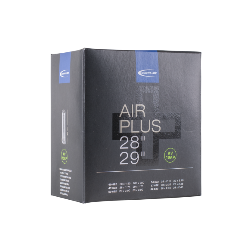 Schwalbe AV19 Air Plus Inner Tube 29-inch in Light Blue