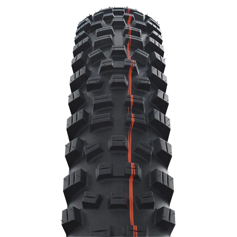 Schwalbe Hans Dampf Addix Super Gravity Soft Folding TLE MTB Tyre Black-1