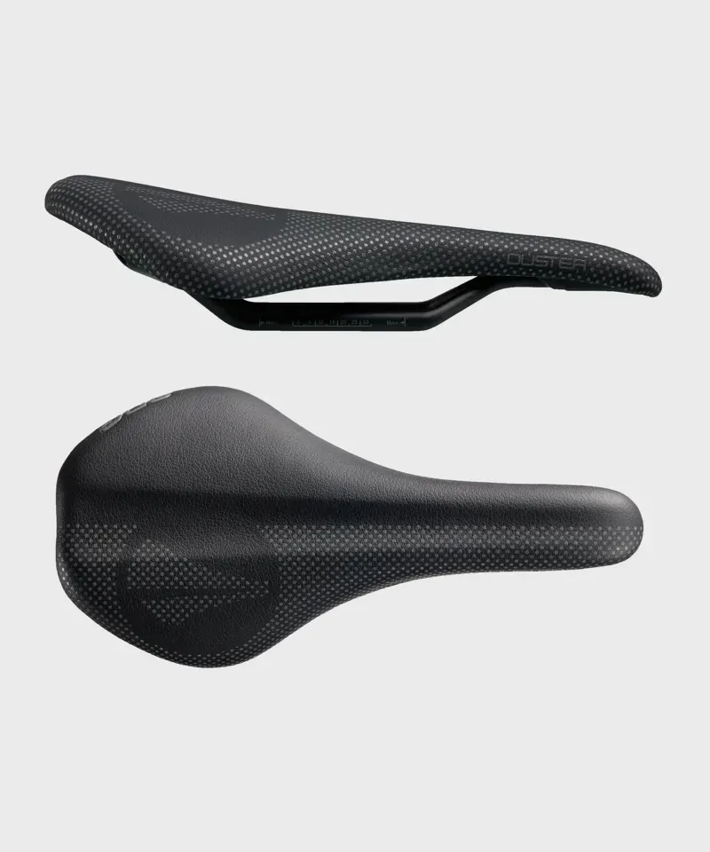 SDG Duster P Carbon Rail Bicycle Saddle - Black