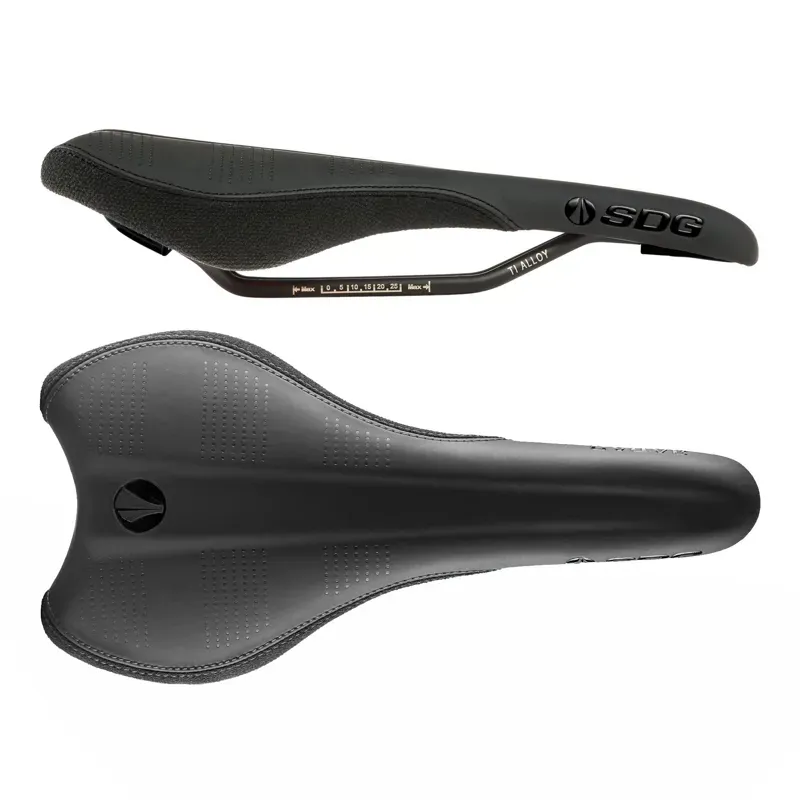 SDG Radar Cro-Mo Bicycle Saddle - Black