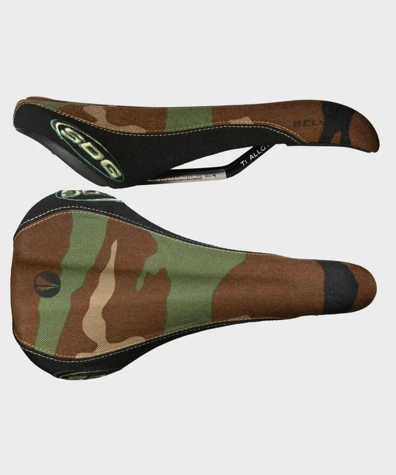 SDG Bel Air Ti-Alloy Rail Saddle in Brown