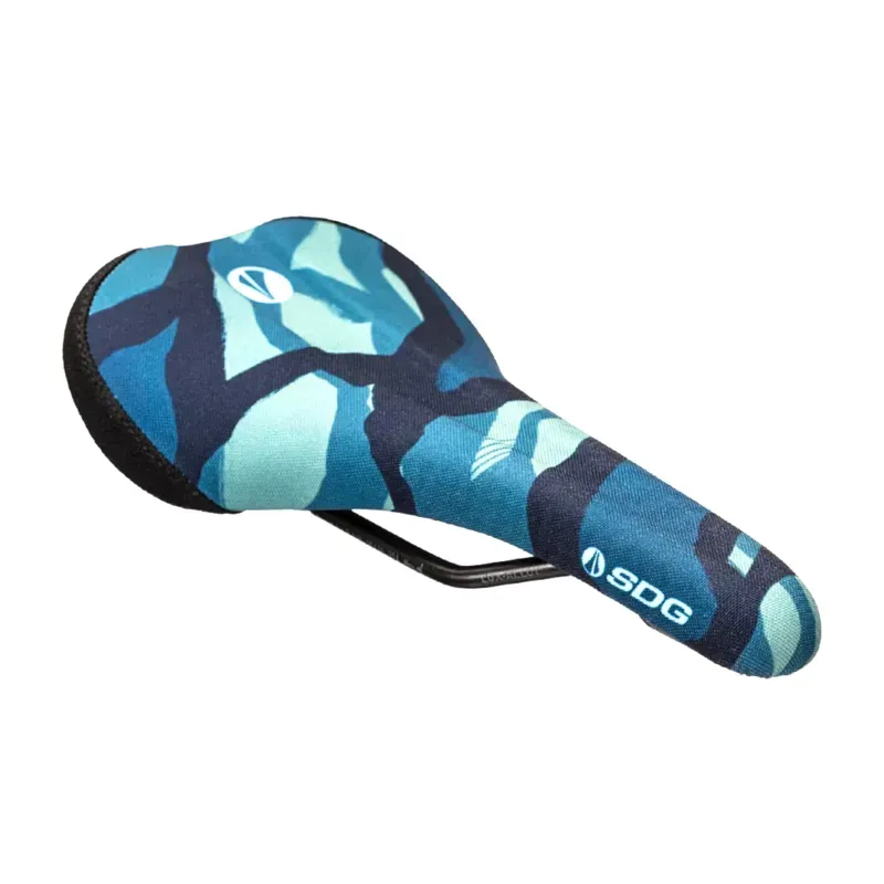 SDG Bel Air V3 Lux-Alloy Terra Firma Bicycle Saddle - Hasie Blue-3