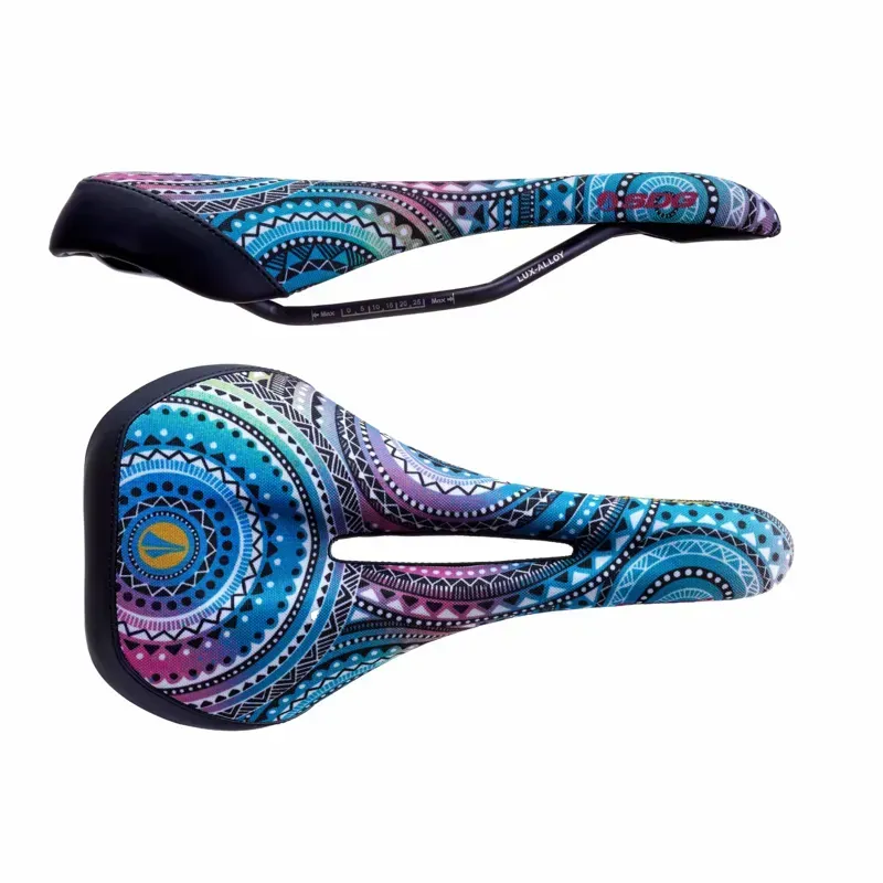 SDG Allure V2 Women's Lux-Alloy Bicycle Saddle - Cornish Surf Print