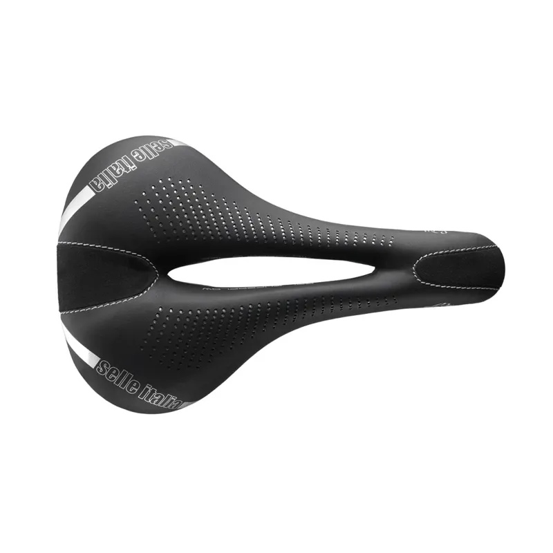 Selle Italia Lady Gel Flow Manganese Saddle in Black
