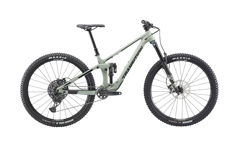 Transition Sentinel Alloy GX Full-Suspension MTB - Misty Green-1