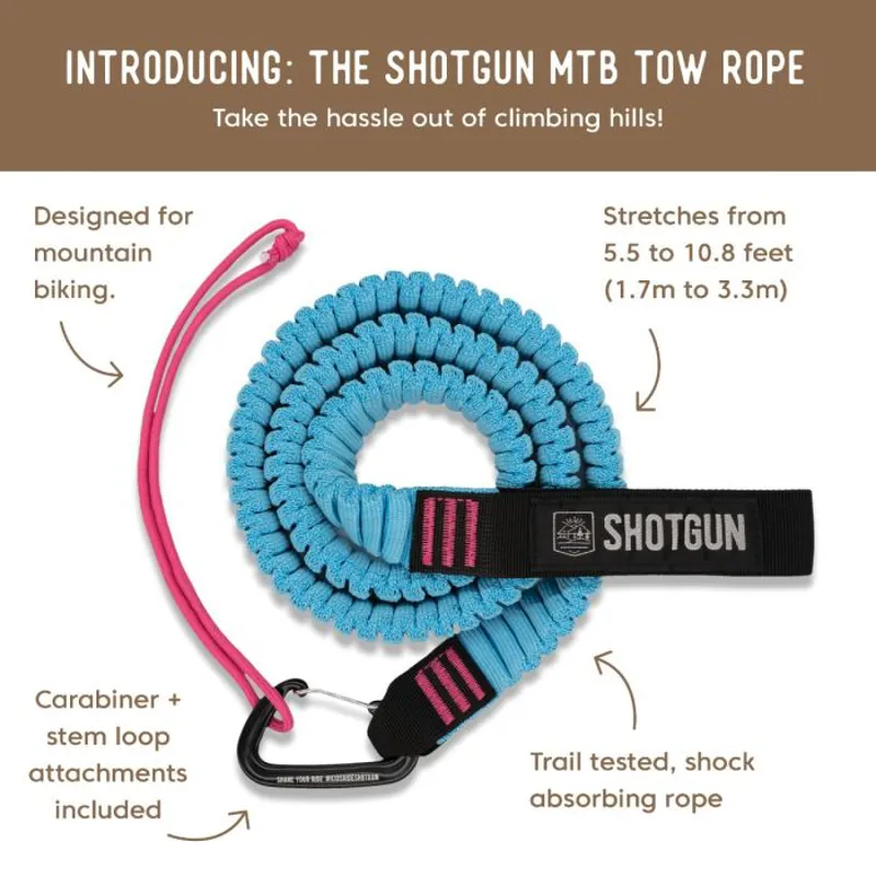 Shotgun Tow Rope For Mountain Bikes-4
