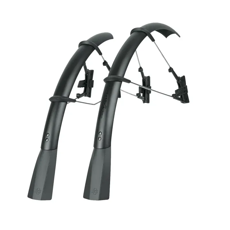 Sks Raceblade Pro Stealth Series Mudguard Set In Black