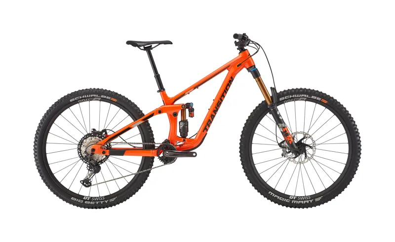 Transition Spire Alloy XT Full-Suspension MTB - Factory Orange-1