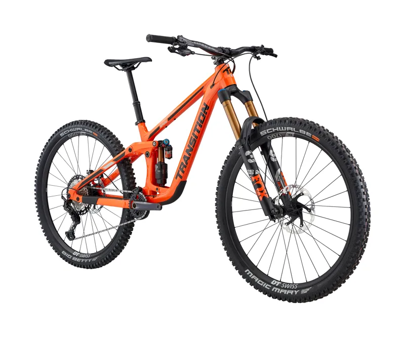 Transition Spire Alloy XT Full-Suspension MTB - Factory Orange