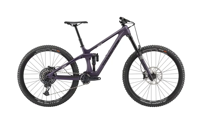 Transition Spire GX Carbon Full-Suspension MTB W/ TRP Brakes - Huckleberry