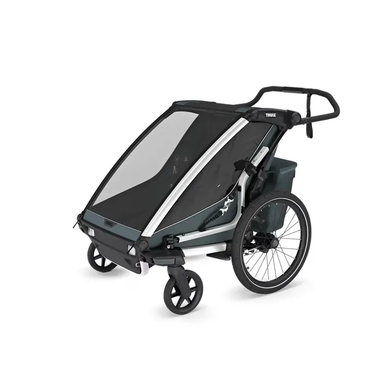 Thule Chariot Cross 2 Double Child Carrier - Dark Slate Grey-2