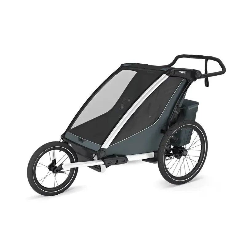 Thule Chariot Cross 2 Double Child Carrier - Dark Slate Grey-4