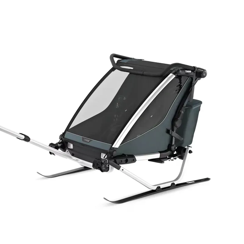 Thule Chariot Cross 2 Double Child Carrier - Dark Slate Grey-5