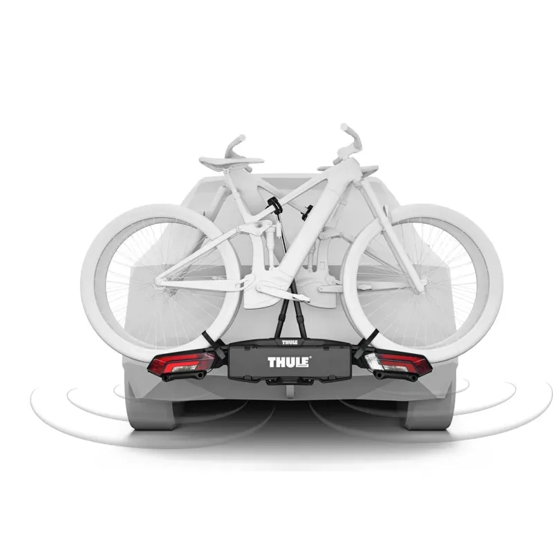 Thule Epos ParkSecure 2-Bike Towball Carrier 13 Pin - Black/Silver-9